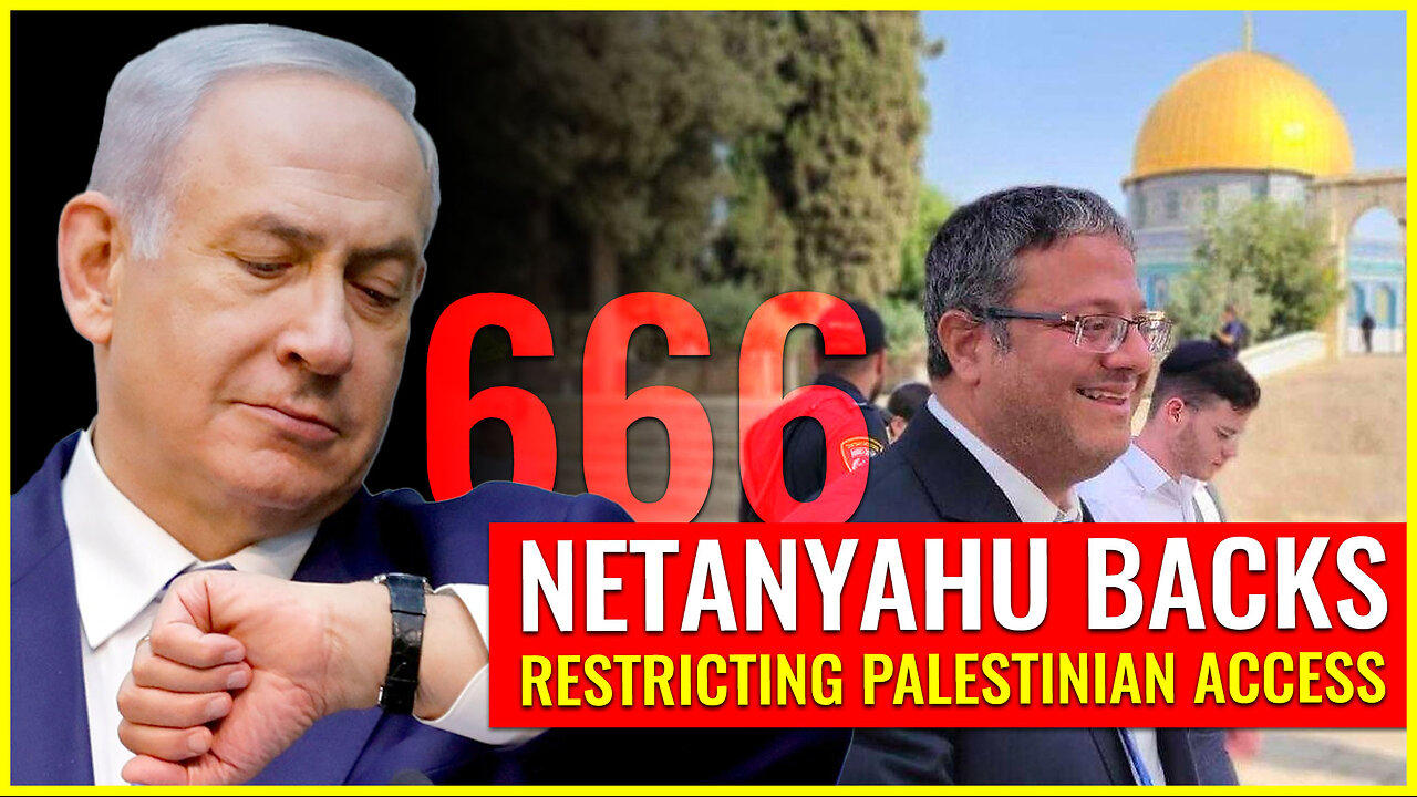 Netanyahu backs restricting Palestinian access to Temple Mount during Ramadan
