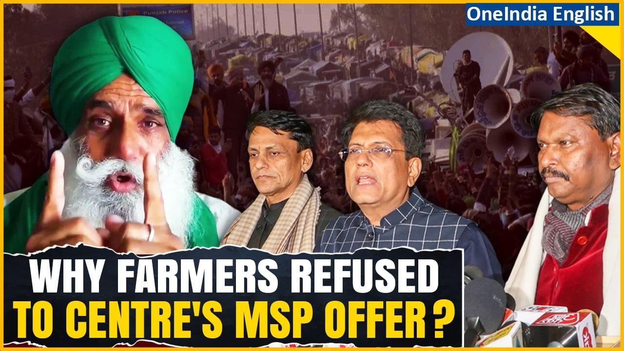 Farmers Protest: Centre's Proposal for 5-Year MSP Contract Dismissed by Farmers' Body| Oneindia News