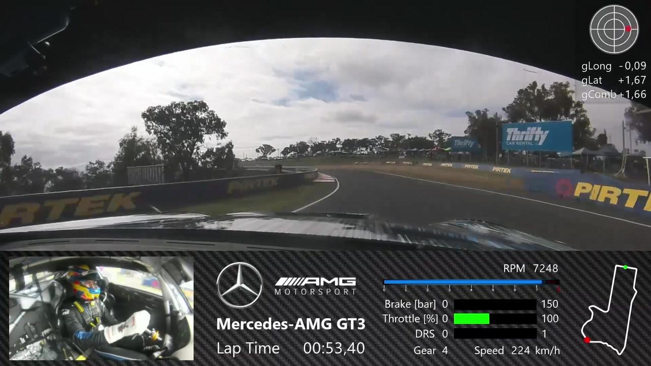 Mercedes-AMG sets new lap record for GT cars at Bathurst in Australia
