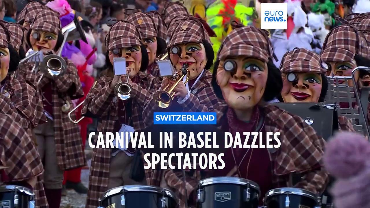 From Barbie to AI: Switzerland's largest carnival begins in Basel