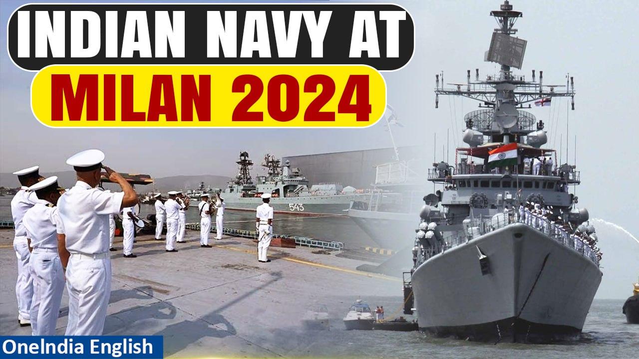 Watch: Indian Navy at MILAN 2024 | Multilateral Naval Exercise in Visakhapatnam | Oneindia News