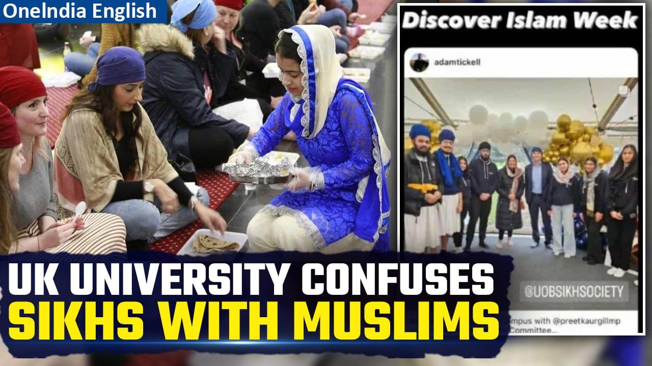 A British University Confused Sikhs with Muslims, Later Apologises | Oneindia News