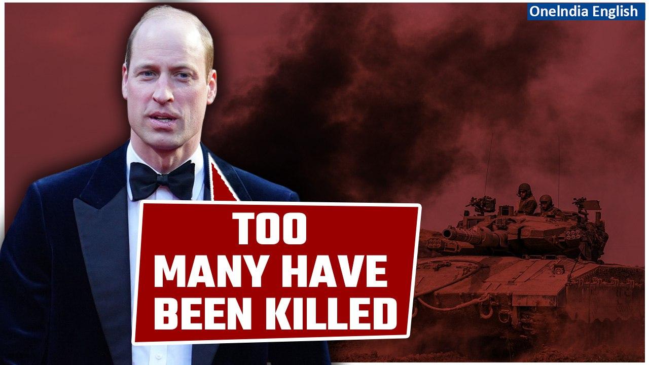 Israel-Hamas War: UK’s Prince William calls for 'end to fighting' in Middle East | Oneindia News
