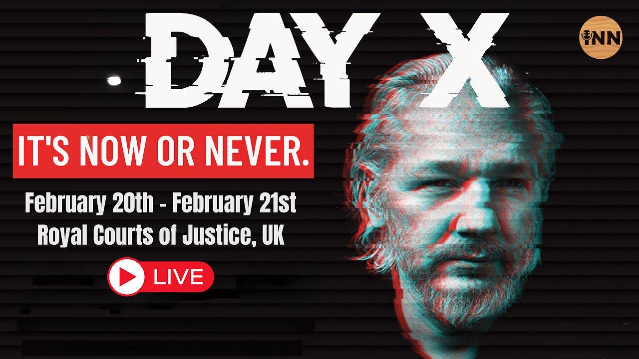 Julian Assange Day X Hearing Coverage Day 1 | LIVE from London | @GetIndieNews