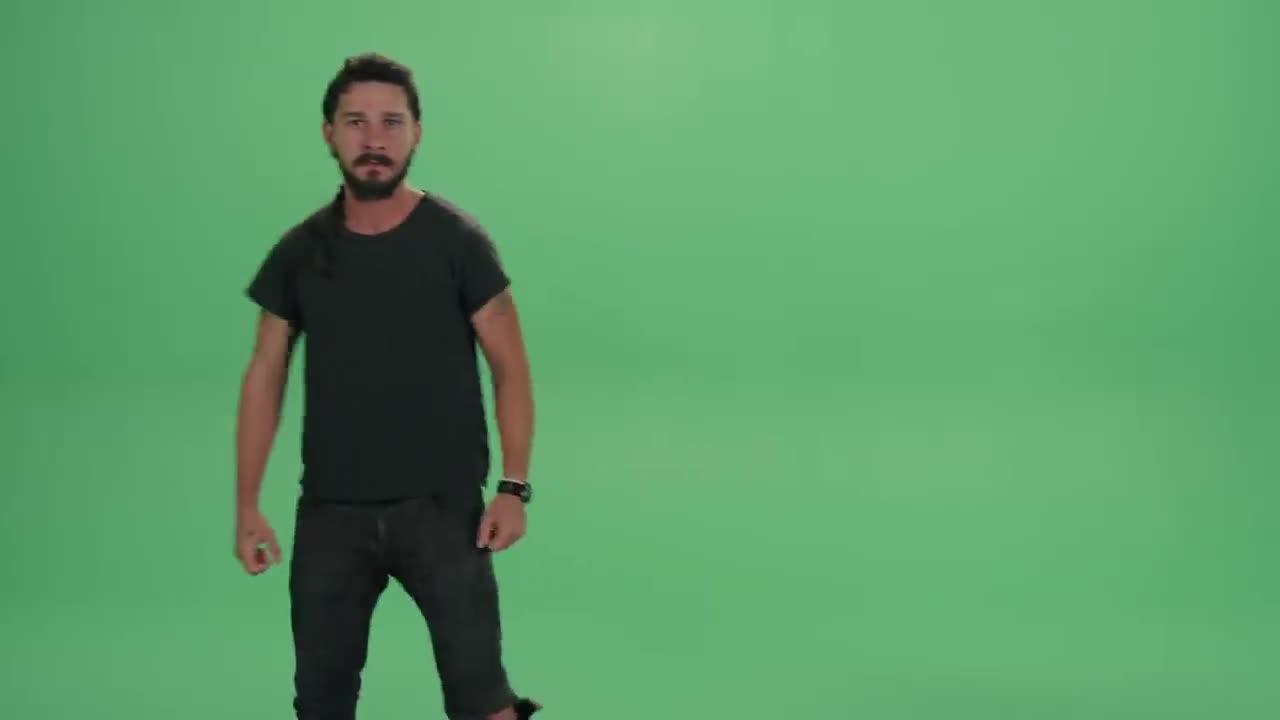 Shia LaBeouf say : "Just Do It" Inspirational Discourse