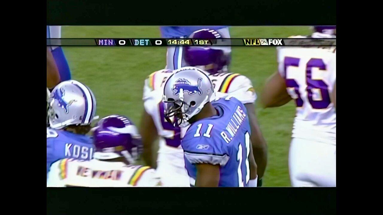 2005 Minnesota Vikings at Detroit Lions