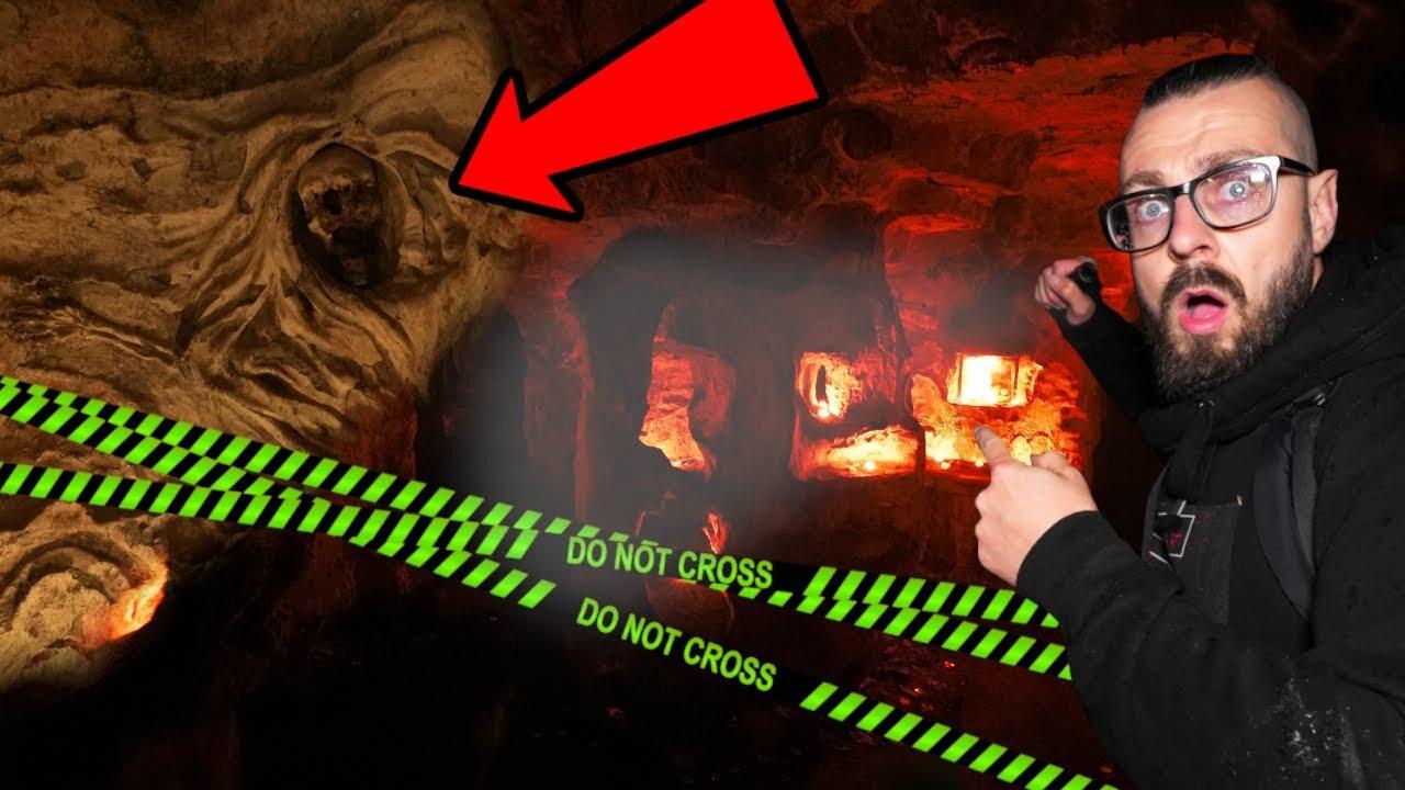 (DONT WATCH ALONE) MY FRIEND GOT POSSESED BY A DEMON IN HAUNTED PAGAN CAVE