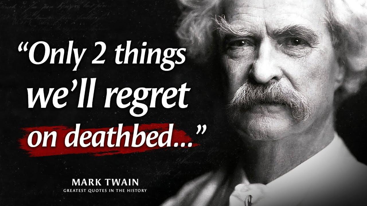 Mark Twain's Life Lessons I Could Never Forget
