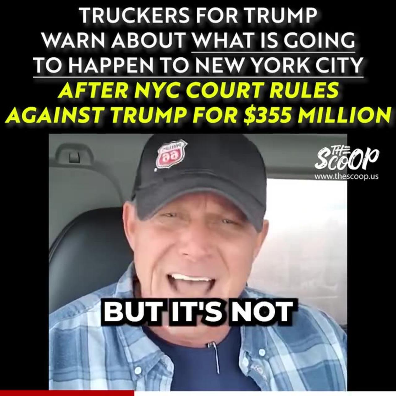 Truckers Issue Warning To NYC After Trump Ruling