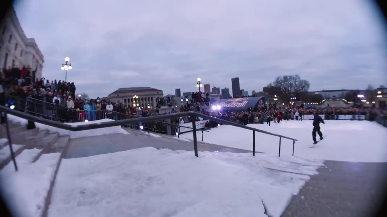 RED BULL HEAVY METAL - Snowboarding chaos at the St. Paul Capitol Building