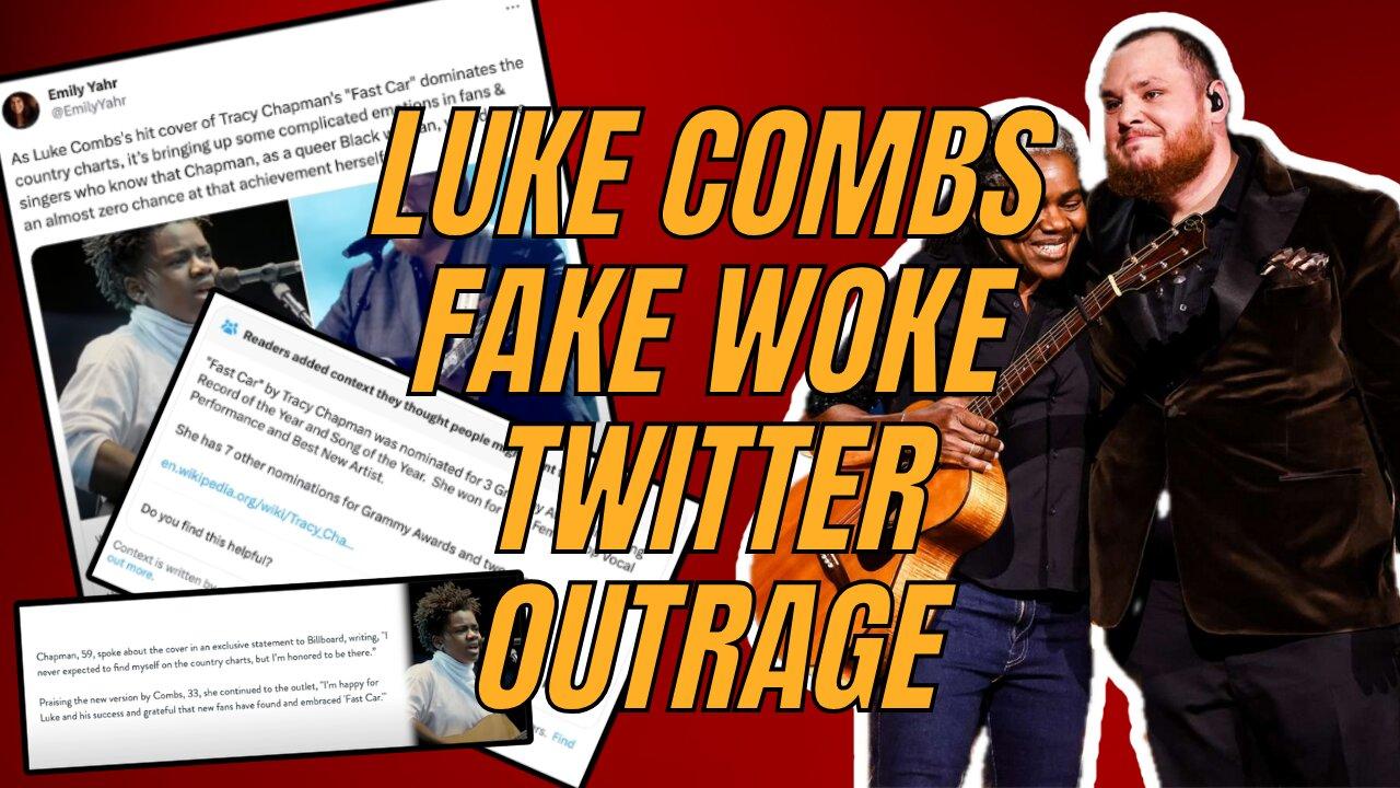 Luke Combs fake twitter Outrage