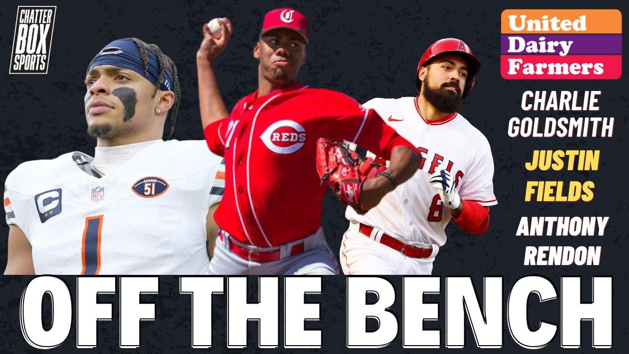 Anthony Rendon said WHAT? Justin Fields DRAMA. Reds with Charlie Goldsmith | OTB presented by UDF