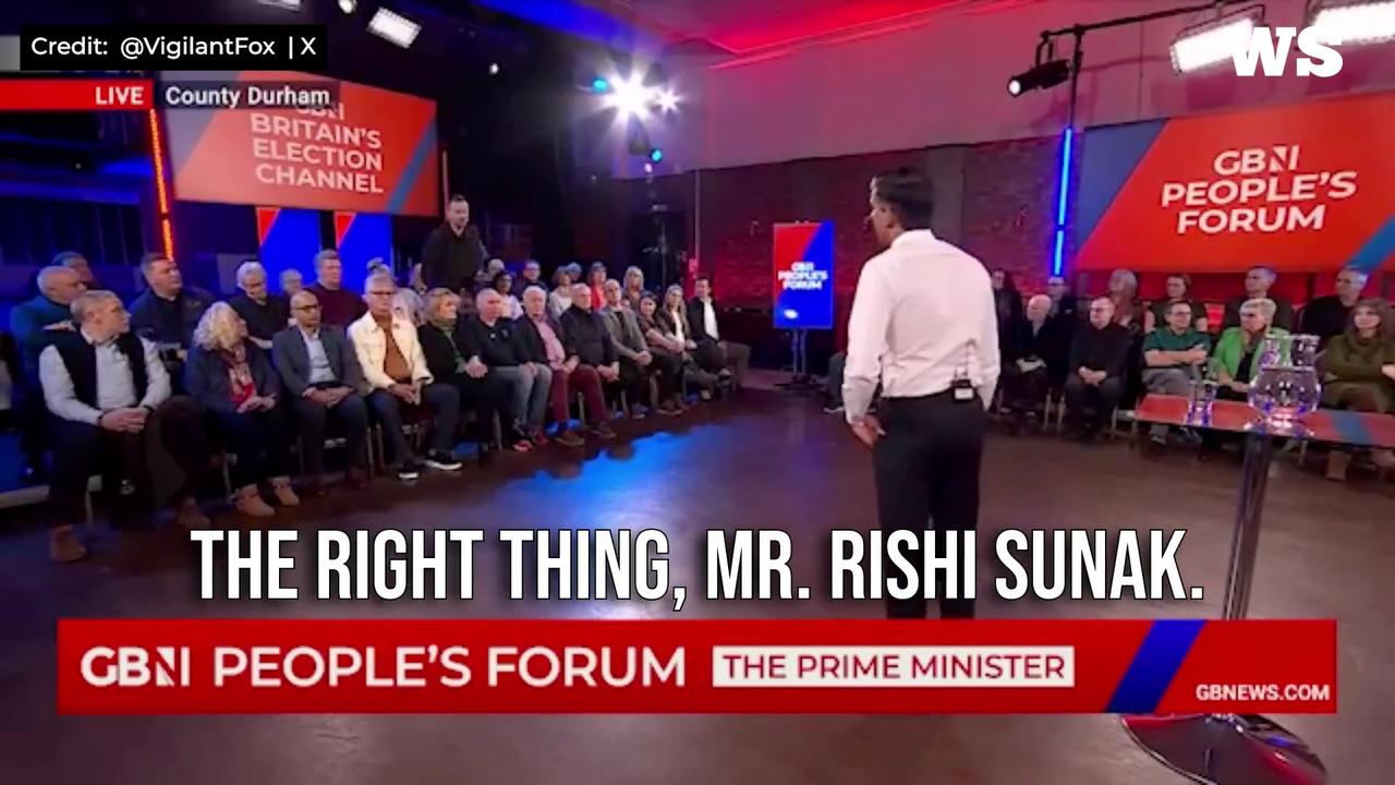 Vaccine-injured Scot confronts British PM at televised town hall...