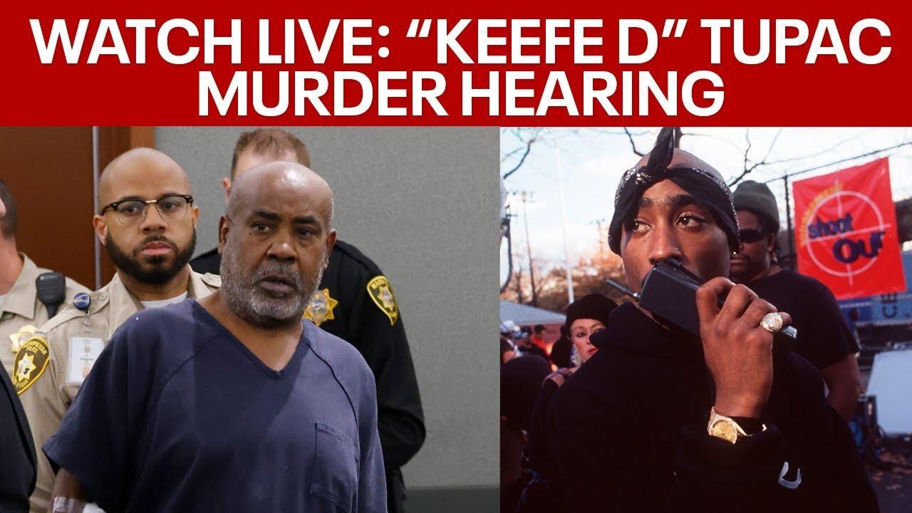 🔴 WATCH LIVE: Tupac murder hearing: "Duane Keefe D" Davis back in court