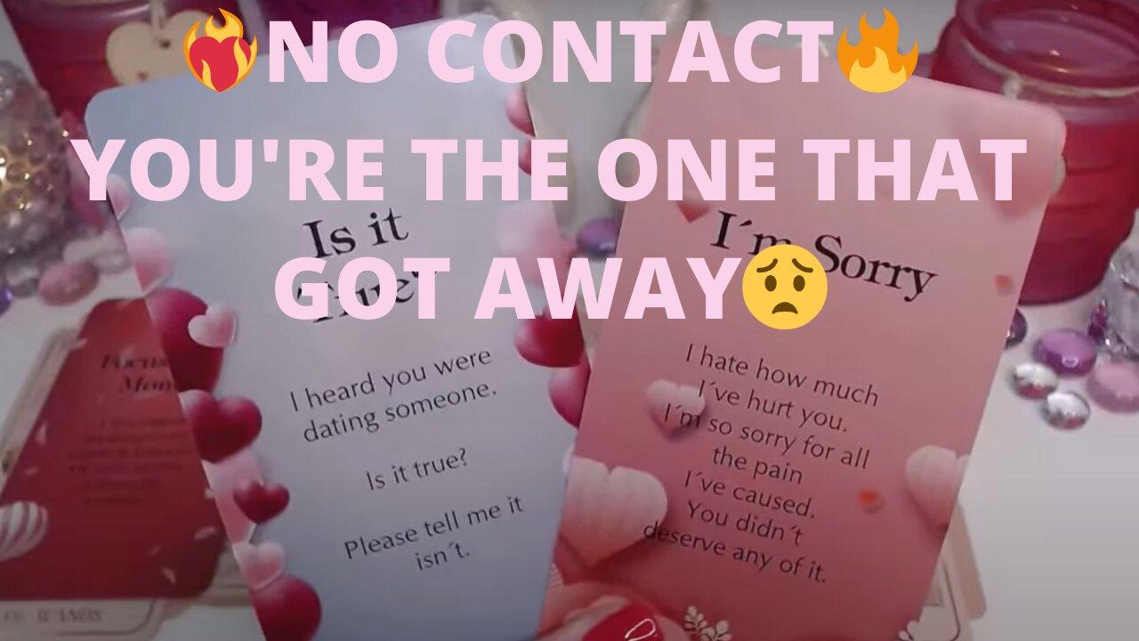 ❤️‍🔥NO CONTACT🔥YOU'RE THE ONE THAT GOT AWAY😟 EXCUSES, EXCUSES!😤 💌 NO CONTACT COLLECTIVE LOVE TAROT ✨