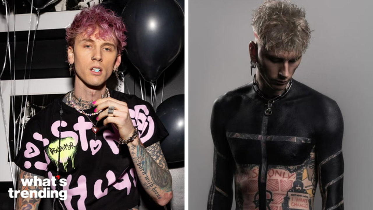 MGK Shows off New Tattoo Covering Entire Upper Body