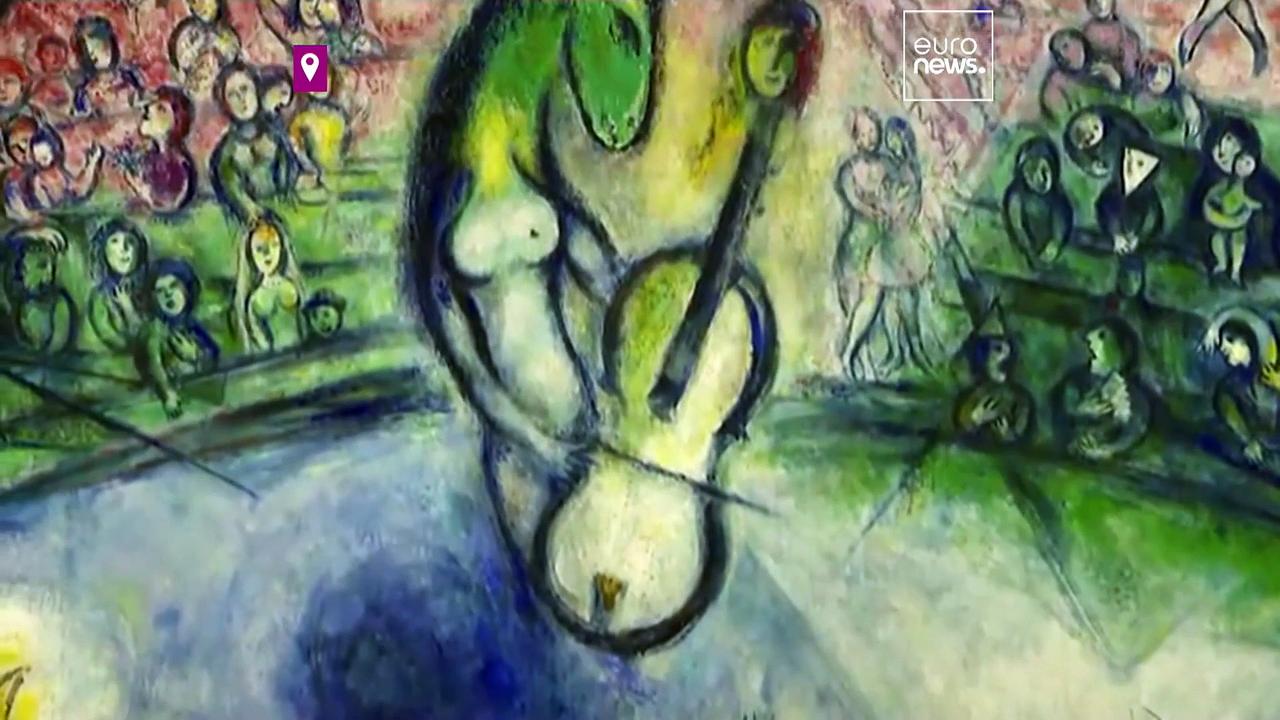 Marc Chagall in Madrid: Exhibition explores the artist's Jewish heritage and world war experiences