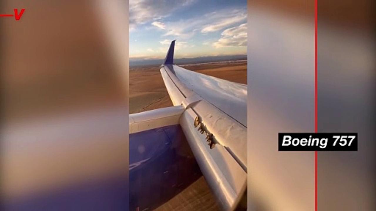 The Wing of This Boeing Plane Started Coming Apart Mid-Flight