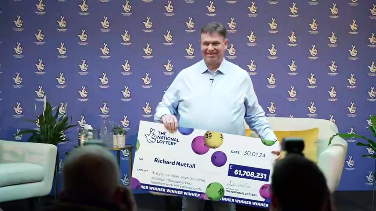 British winners of £61m EuroMillions jackpot revealed