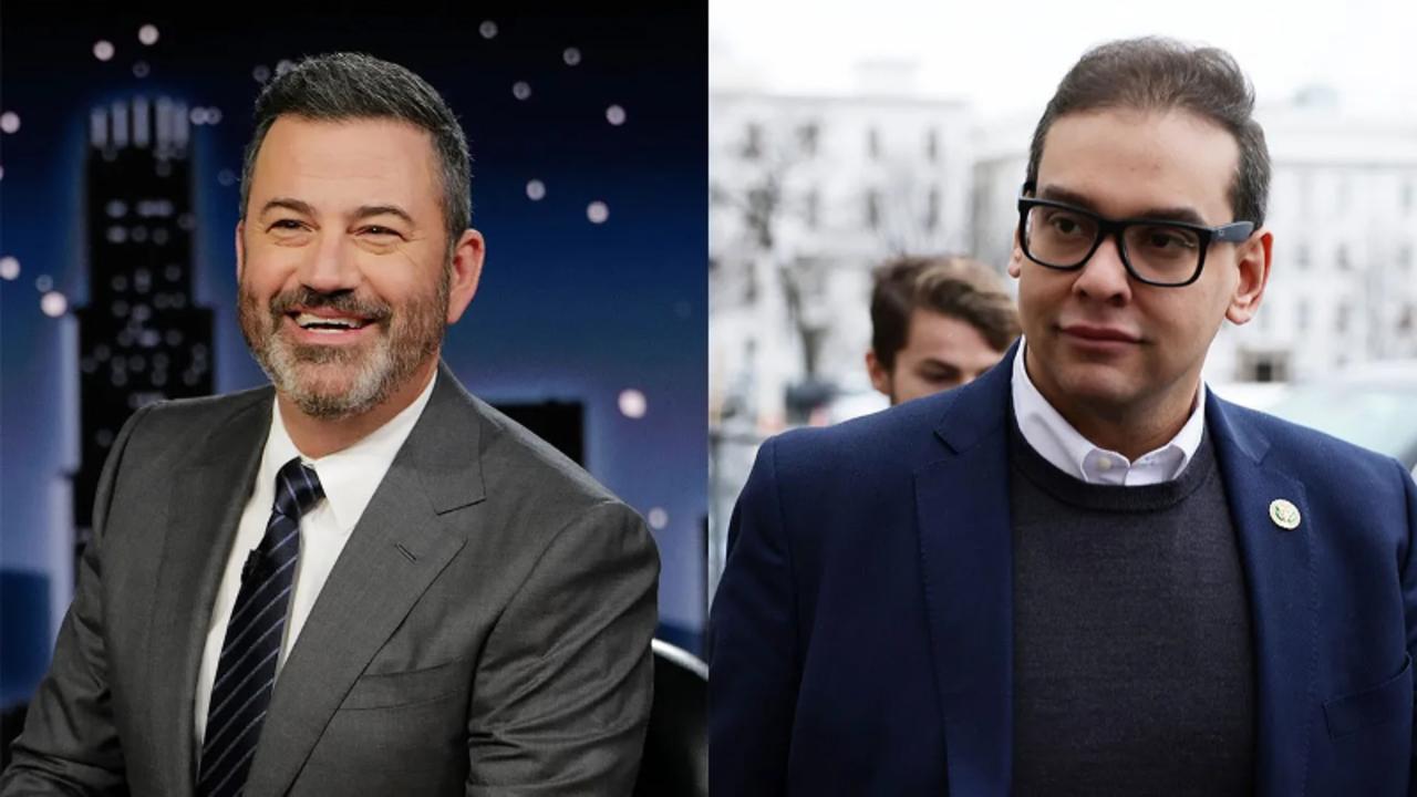 Jimmy Kimmel Slams 'Preposterous' George Santos Lawsuit | THR News Video