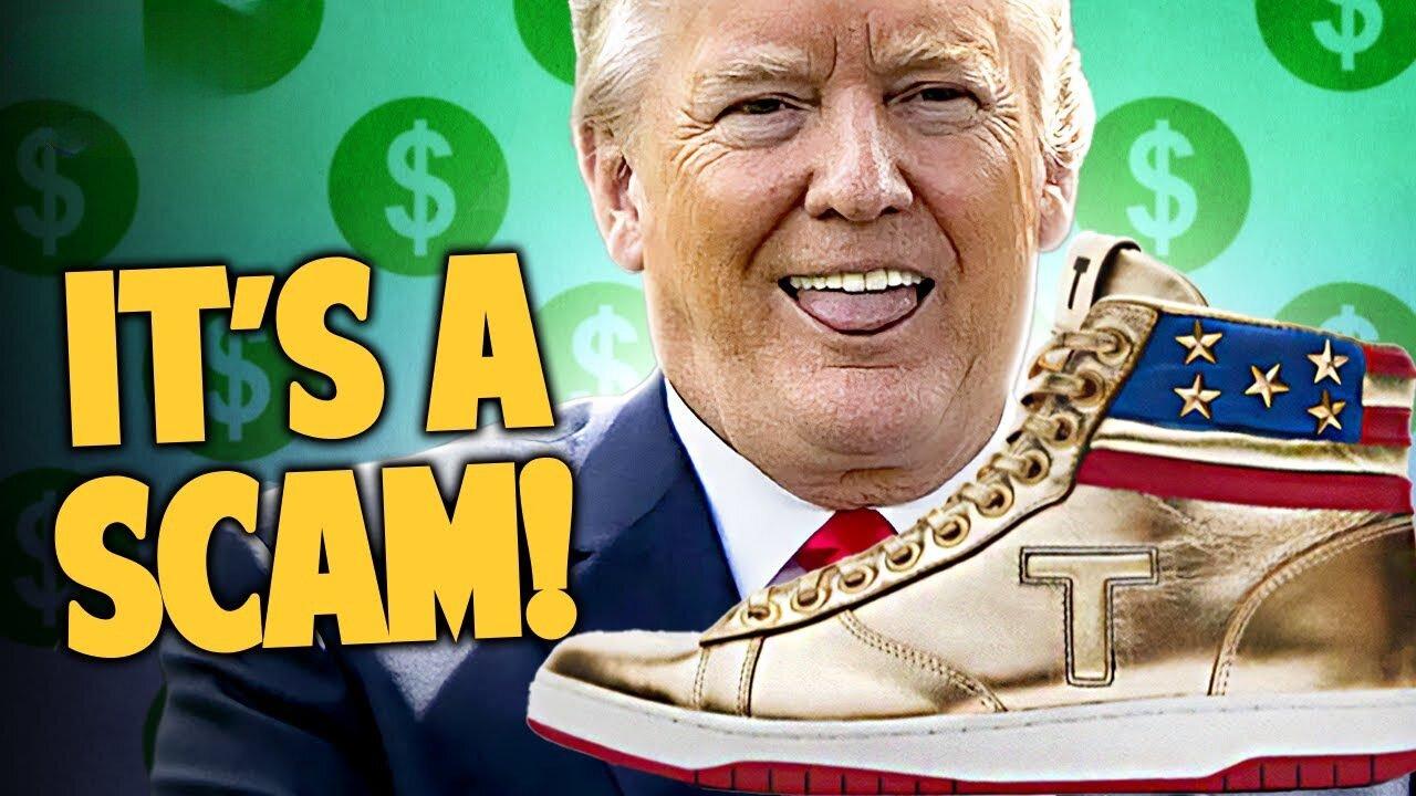 DONALD TRUMP LAUNCHES AWFUL 'NEVER SURRENDER' SHOES | Double Toasted