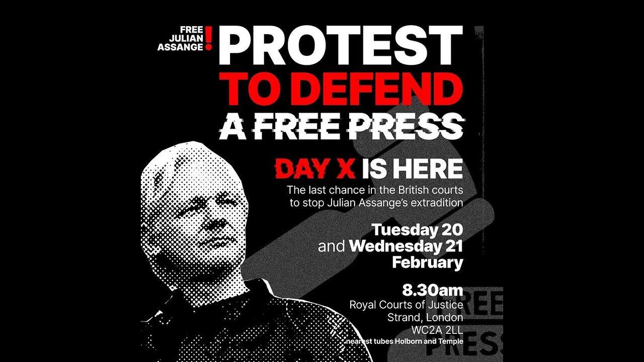 LIVE FROM LONDON: Assange Extradition (Day 2)