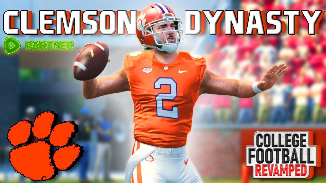 Clemson Live🔴 Dynasty Y1 E3 | College Football Revamped | #RumblePartner