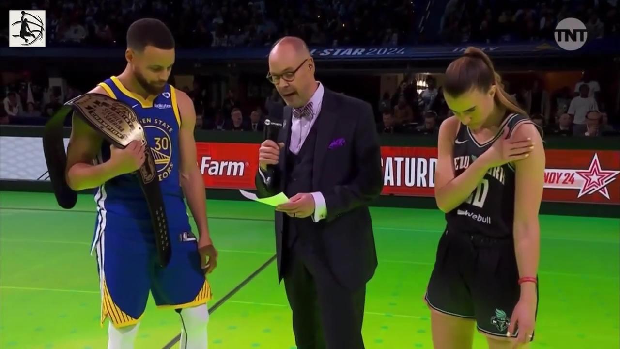 Stephen Curry vs Sabrina Ionescu 3 Point Contest Full Highlights