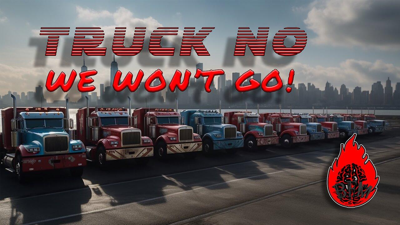 American Truckers Conduct Siege on New York City