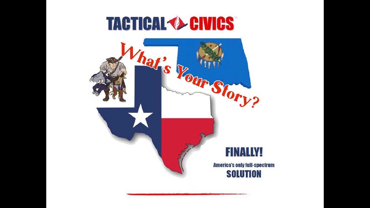 TACTICAL CIVICS™- What’s Your Story? Coming soon!!