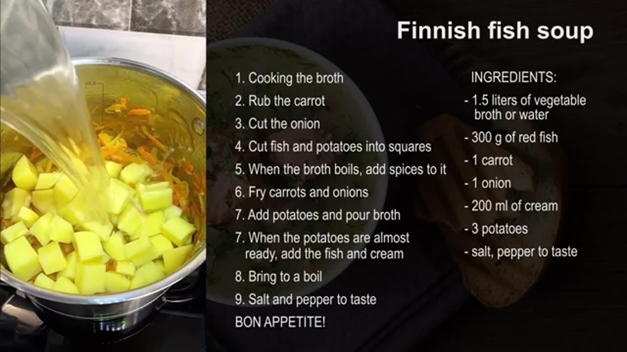 Cooking and enjoying. Finnish ear.