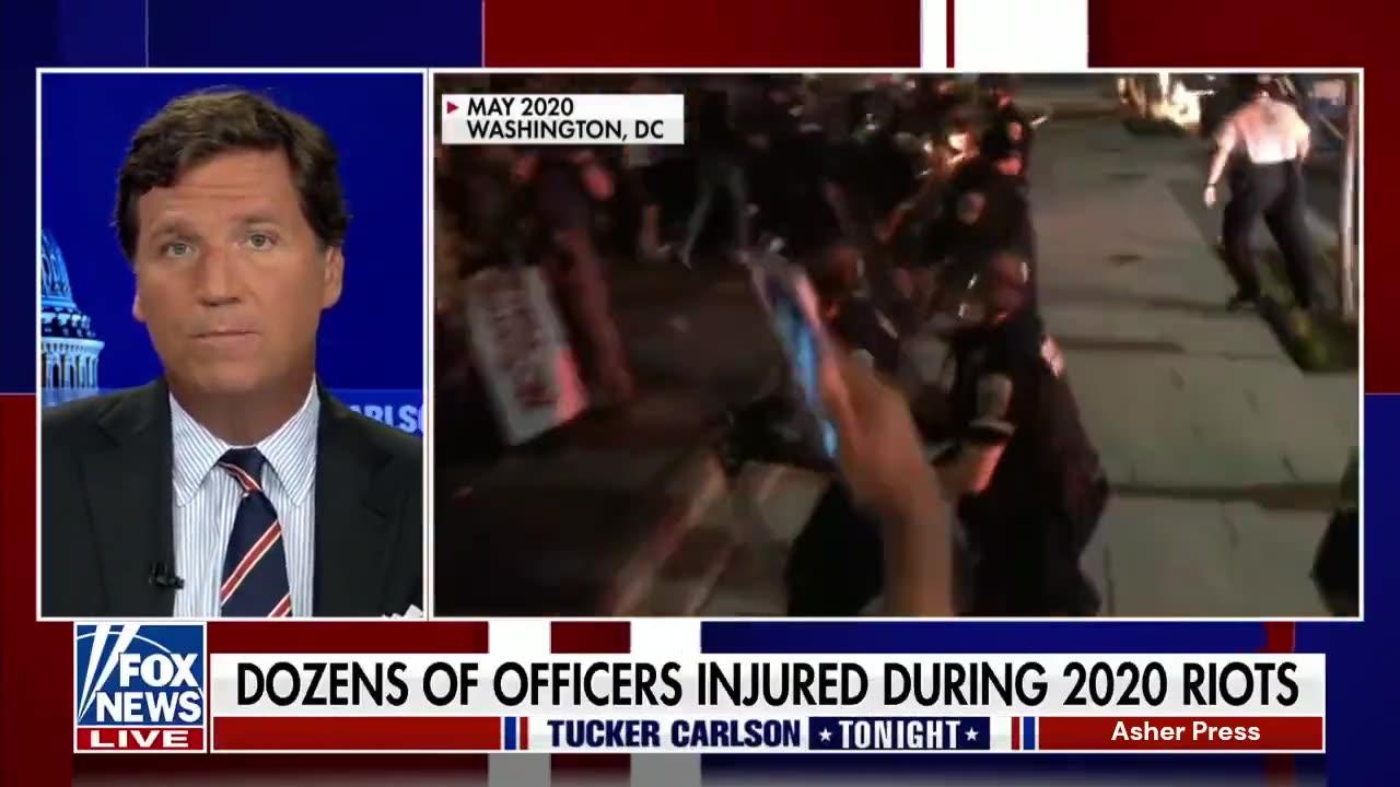 At least 180 Officers were Injured During the George Floyd Riots- Tucker Carlson 03.08.2023