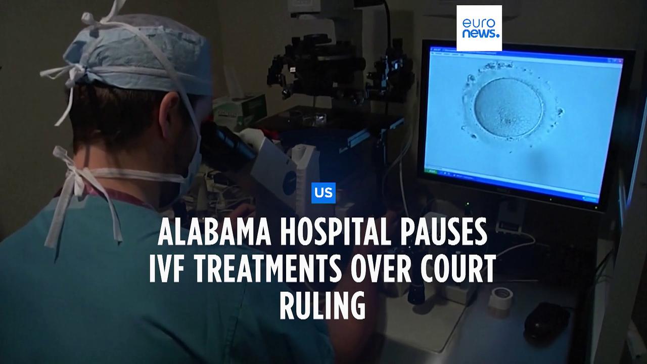 Alabama hospital pauses IVF treatments following ruling saying frozen embryos are children