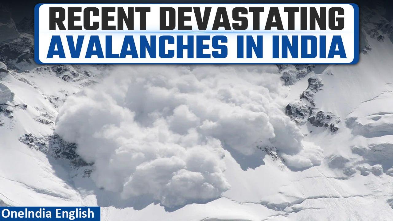 Gulmarg Avalanche: List of recent most dangerous avalanche incidents in India | Oneindia News