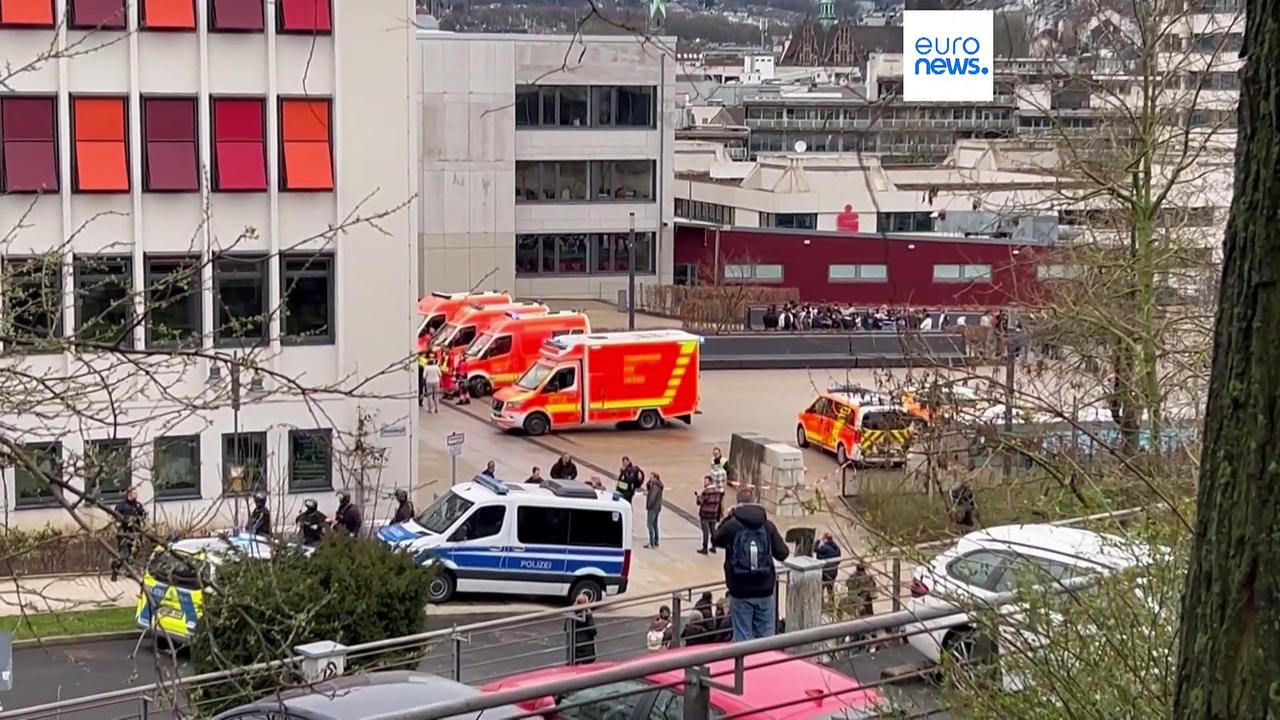 Four injured in school stabbing in western Germany