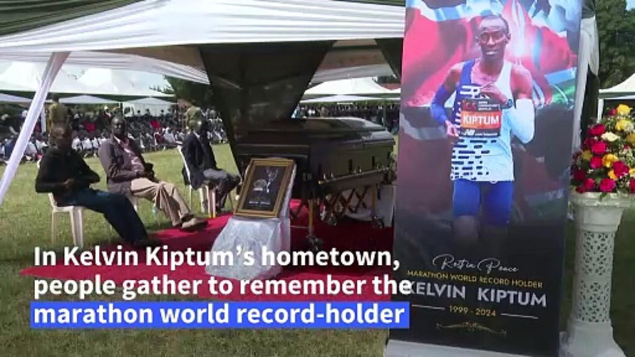 Kenyans mourn marathon prodigy Kiptum after road accident