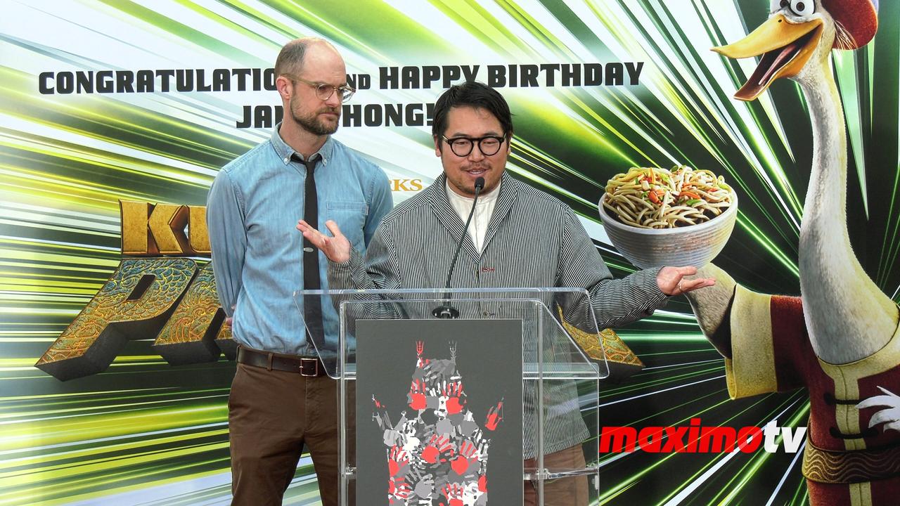 Daniel Scheinert and Daniel Kwan Speech at James Hong Handprint and Footprint Ceremony