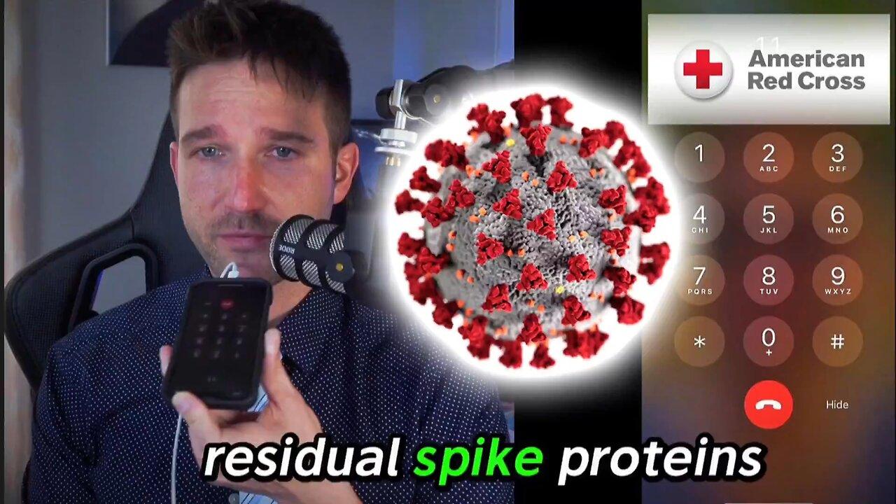 Are blood donations contaminated with Spike Protein?  I asked the Red Cross. ⛑️