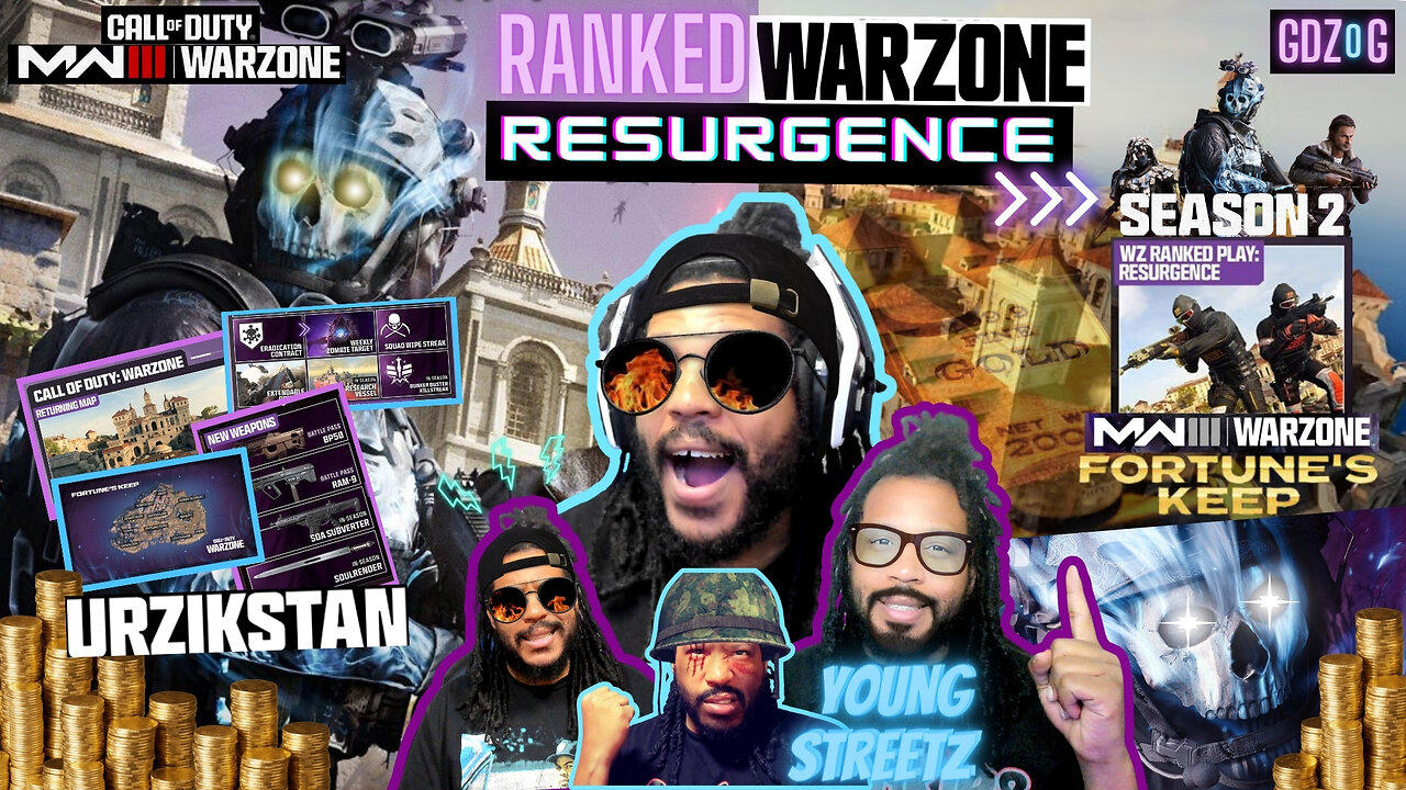 RANKED RESURGENCE!!! WARZONE SEASON 2 UPDATE!! | GDZoG