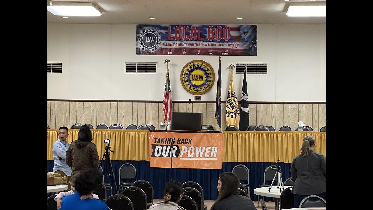 LIVE: 'Taking Back Our Power' Campaign Launch by Michigan People's Campaign in Dearborn, Michigan
