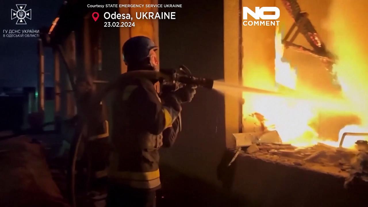 WATCH: Russian drones kill at least three in city of Odesa in Ukraine
