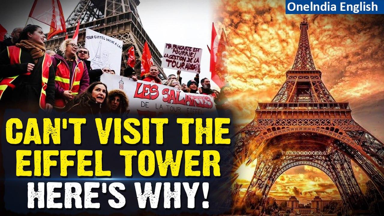 Eiffel Tower Closed for 5th Day: Maintenance Strike Continues in France | Oneindia News