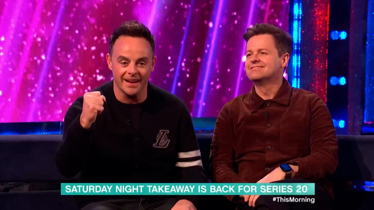 Ant and Dec say Simon Cowell Saturday Night Takeaway prank was 'payback'