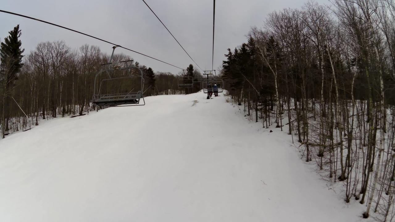Another February run at Dartmouth Skiway, 2024