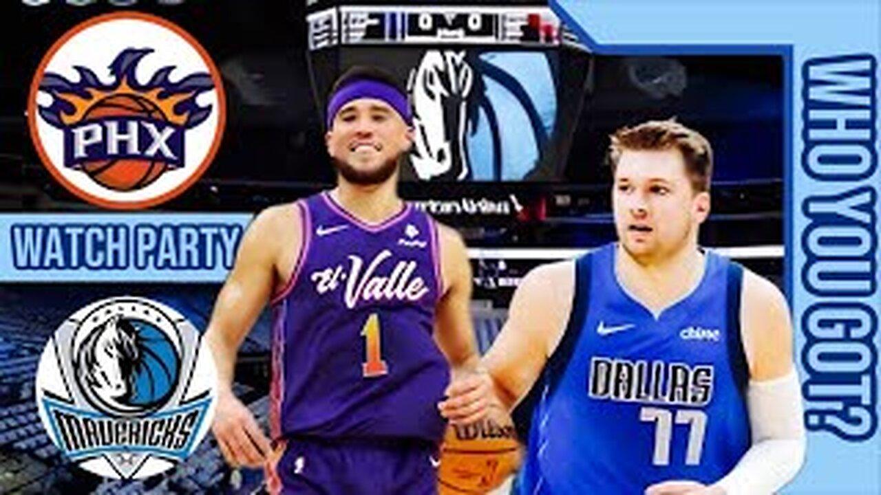 Phoenix Suns vs Dallas Mavericks | Play by Play/Live Watch Party Stream | NBA 2023 Season Game