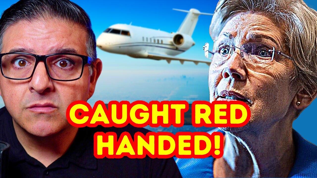 Elizabeth Warren CAUGHT ON CAMERA Flying Private Jet After Blasting Corporate Executives For Same!