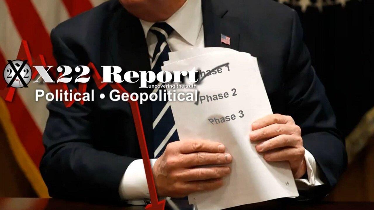 X22 Dave Report - Ep.3289B - Epstein Back In The News, Cell Service Outages,Phase 2, Phase 3 On Deck