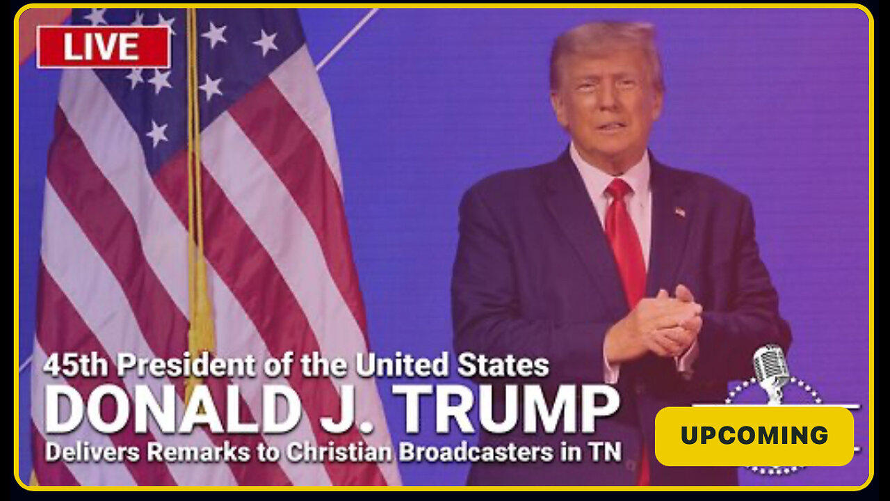Trump to Address Christian Broadcasters at NRB - 2/22/24