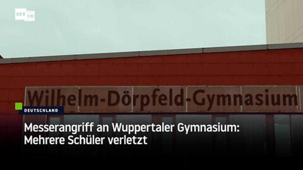 Messerangriff An Wuppertaler Gymnasium: Mehrere - One News Page VIDEO