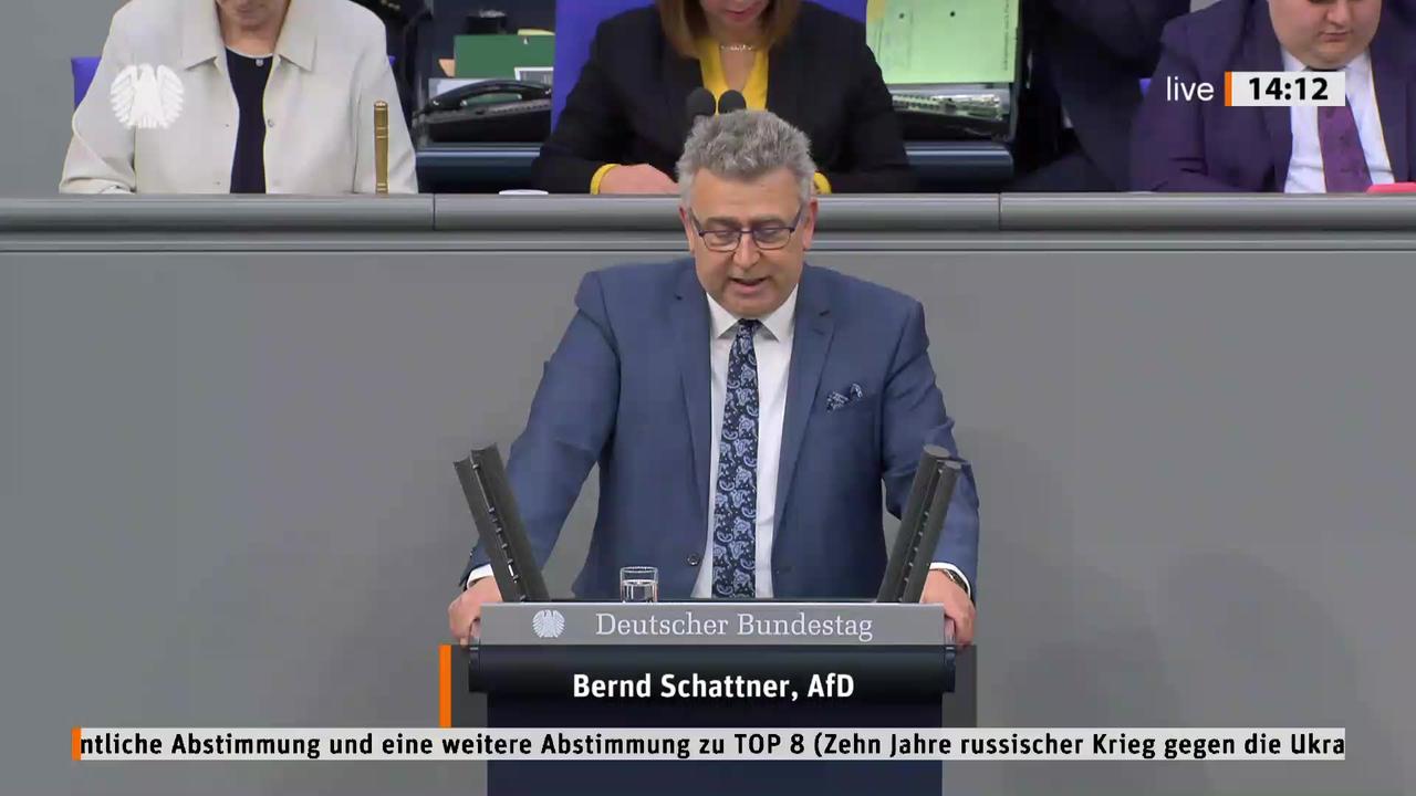 Bernd Schattner Rede vom 22.02.2024 – Entlastung der deutschen Landwirtschaft